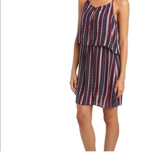 Splendid red white and blue striped dress